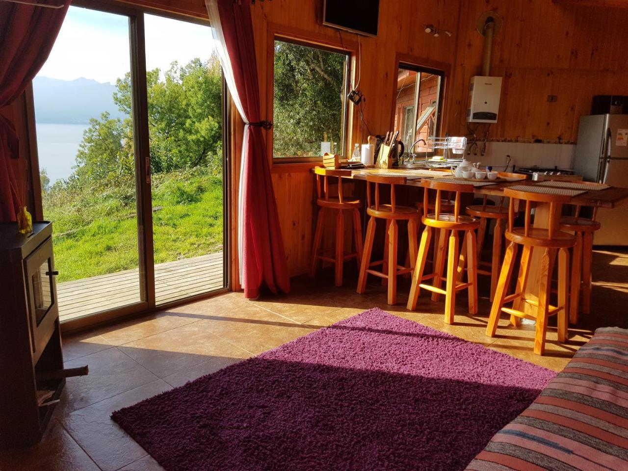 Cabanas Ayalen Con Vista Al Lago Pucon Luaran gambar